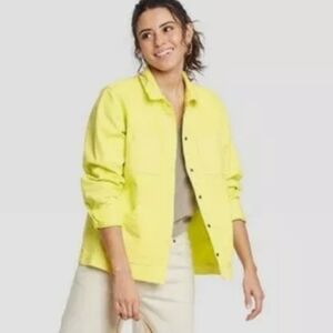 NWT Universal Thread Oversized Jean Jacket Size XS